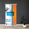Roll Up Banner 120 Χ 200 cm με εκτύπωση