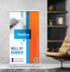 Roll Up Banner 150 Χ 200 cm με εκτύπωση