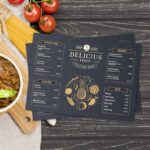 Μενού Α4 με πλαστικοποίηση ταυτότητας