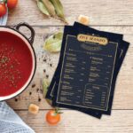 Μενού Α5 με πλαστικοποίηση ταυτότητας