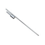 Βάση σημαίας καρφί με ρότορα inox